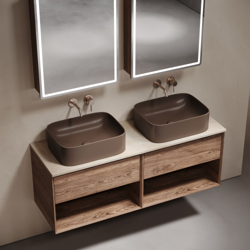 Столешница Sancos TT140A2 140х46 накладная цвет бежевый - фото 5